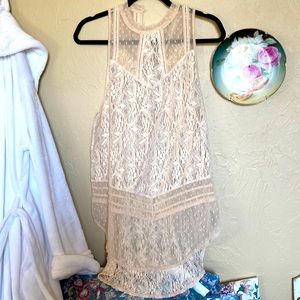 Free People lace top